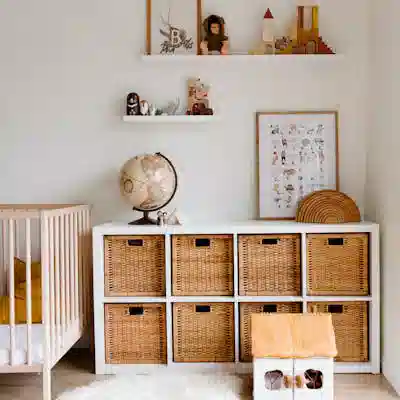 Дорожка на стол раннер 45x150 см лён серая